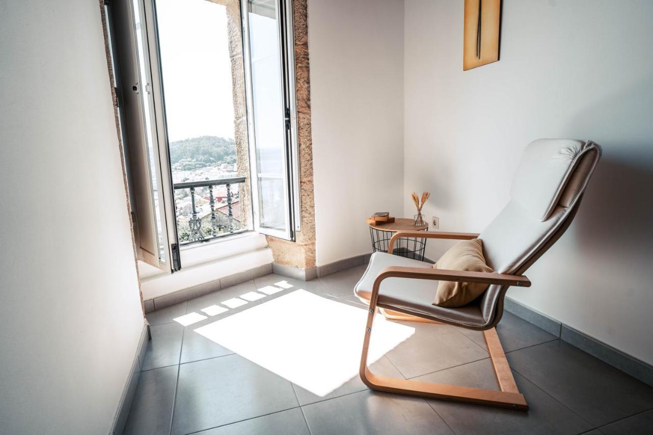 Casa En Muros Con Preciosas Vistas Al Mar Экстерьер фото