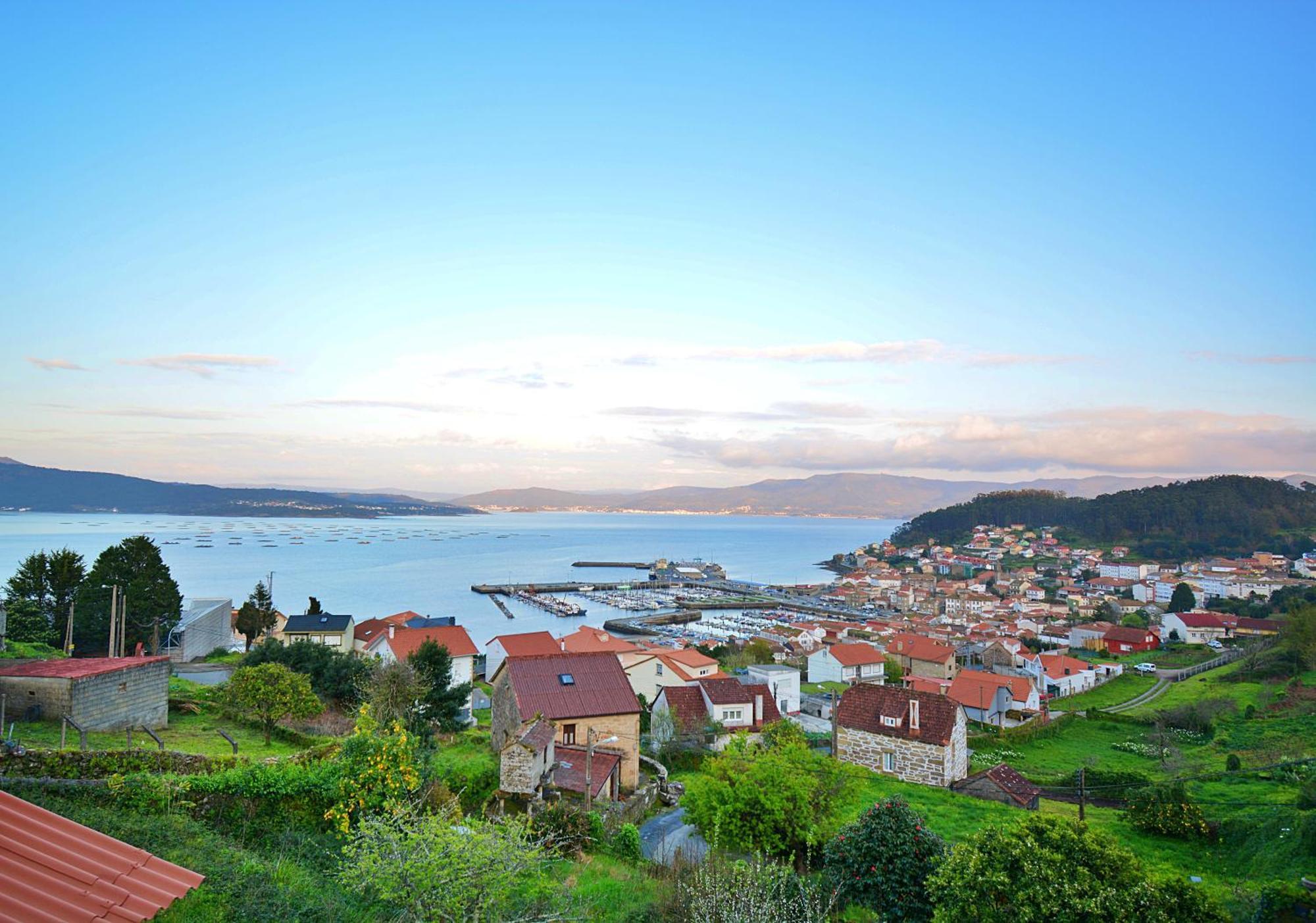 Casa En Muros Con Preciosas Vistas Al Mar Экстерьер фото