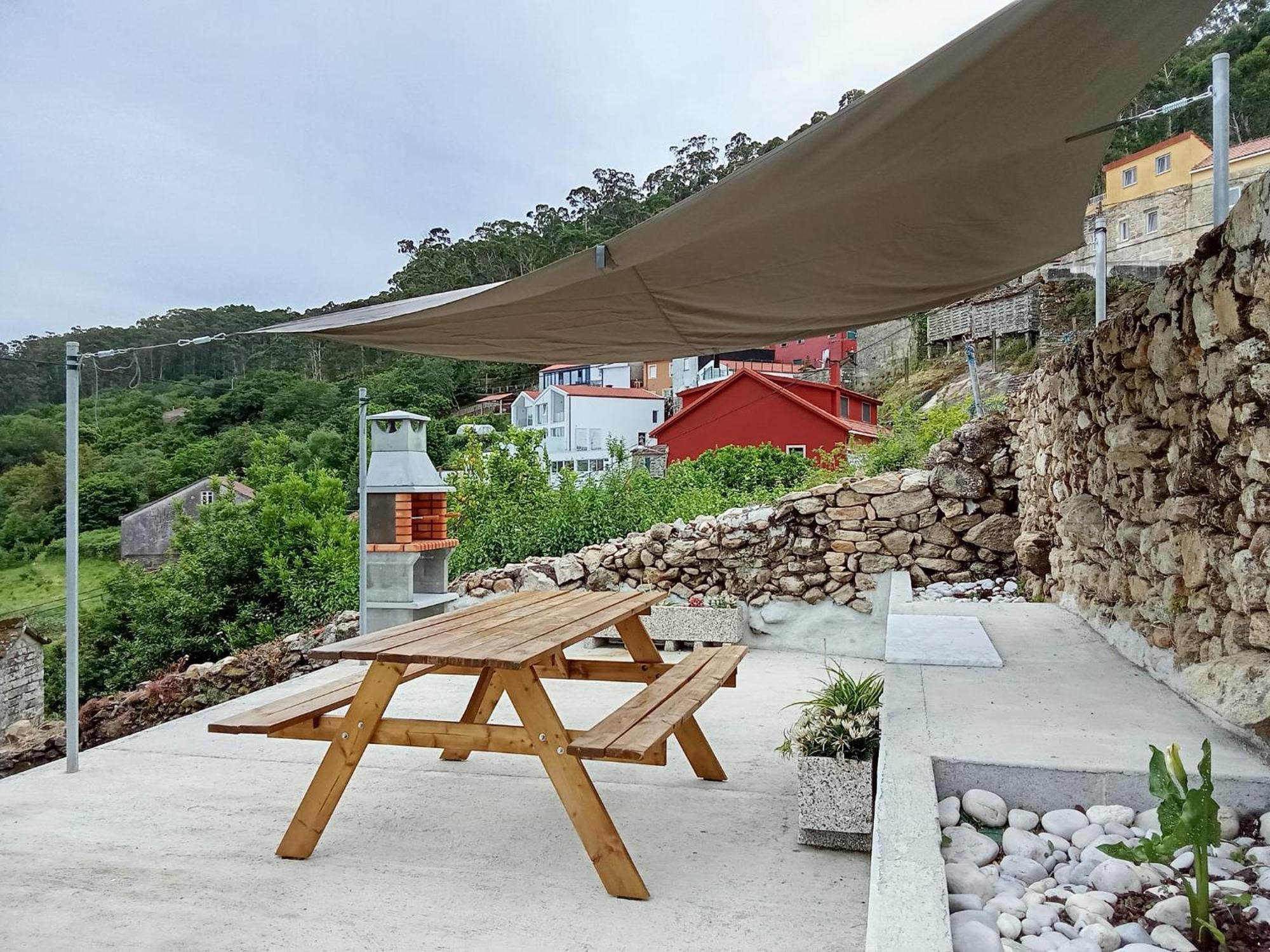 Casa En Muros Con Preciosas Vistas Al Mar Экстерьер фото